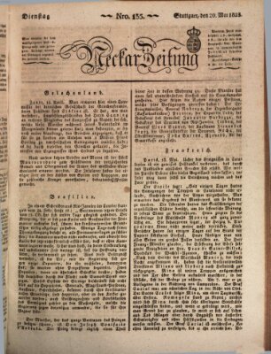 Neckar-Zeitung Dienstag 20. Mai 1823
