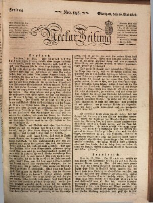 Neckar-Zeitung Freitag 30. Mai 1823