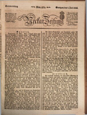 Neckar-Zeitung Donnerstag 5. Juni 1823