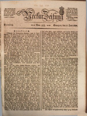 Neckar-Zeitung Dienstag 15. Juni 1824