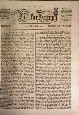 Neckar-Zeitung Mittwoch 9. März 1825