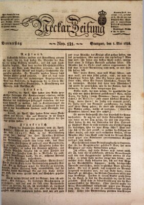 Neckar-Zeitung Donnerstag 5. Mai 1825