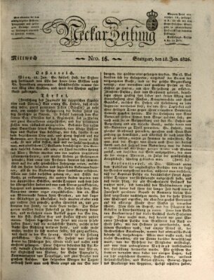 Neckar-Zeitung Mittwoch 18. Januar 1826