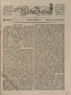 Neckar-Zeitung Montag 26. November 1827