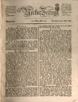 Neckar-Zeitung Sonntag 2. März 1828