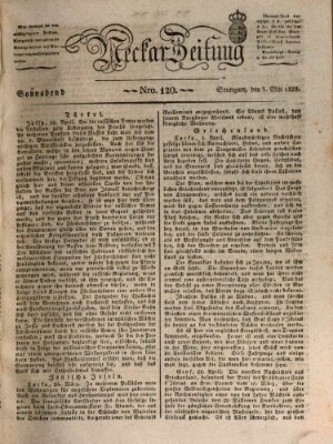 Neckar-Zeitung Samstag 3. Mai 1828