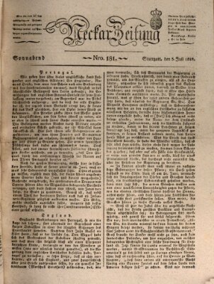 Neckar-Zeitung Samstag 5. Juli 1828