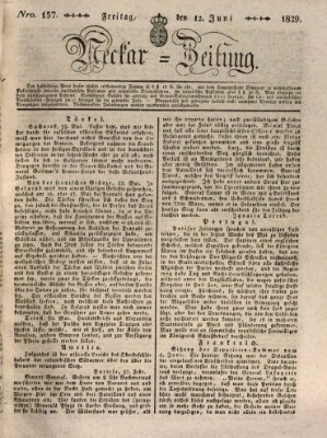 Neckar-Zeitung Freitag 12. Juni 1829