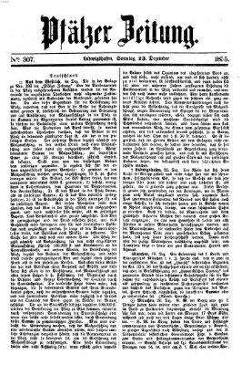 Pfälzer Zeitung Sonntag 23. Dezember 1855