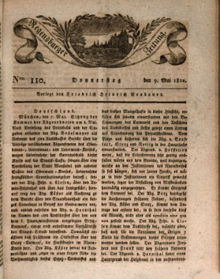 Regensburger Zeitung Donnerstag 9. Mai 1822