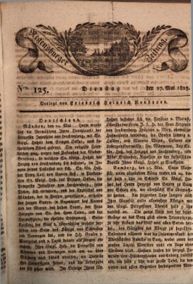 Regensburger Zeitung Dienstag 27. Mai 1823