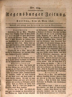 Regensburger Zeitung Freitag 26. Mai 1826