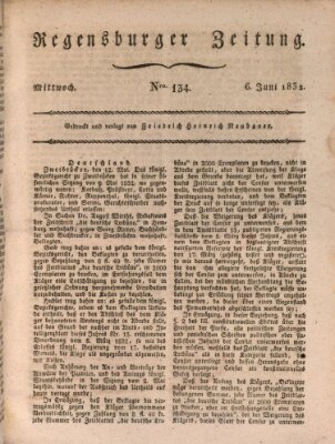 Regensburger Zeitung Mittwoch 6. Juni 1832
