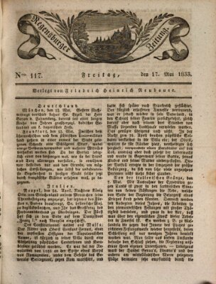 Regensburger Zeitung Freitag 17. Mai 1833