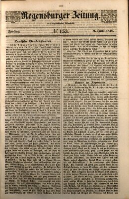 Regensburger Zeitung Freitag 2. Juni 1848