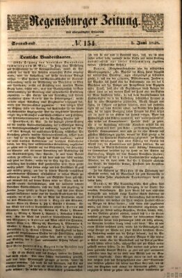 Regensburger Zeitung Samstag 3. Juni 1848