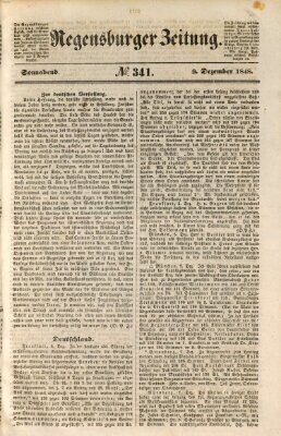 Regensburger Zeitung Samstag 9. Dezember 1848
