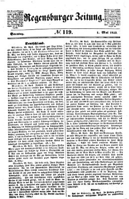Regensburger Zeitung Sonntag 1. Mai 1853