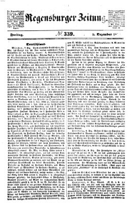 Regensburger Zeitung Freitag 9. Dezember 1853