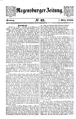 Regensburger Zeitung Sonntag 2. März 1856