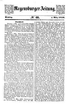 Regensburger Zeitung Sonntag 9. März 1856
