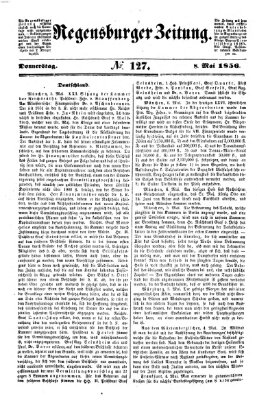 Regensburger Zeitung Donnerstag 8. Mai 1856
