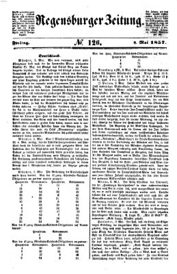 Regensburger Zeitung Freitag 8. Mai 1857