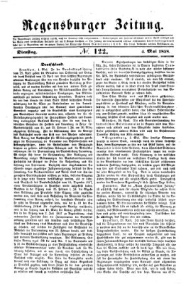 Regensburger Zeitung Dienstag 4. Mai 1858