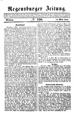Regensburger Zeitung Montag 10. Mai 1858