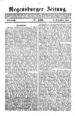 Regensburger Zeitung Mittwoch 8. Dezember 1858