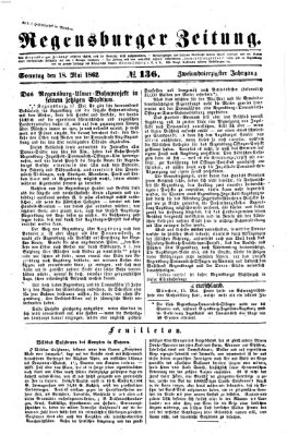 Regensburger Zeitung Sonntag 18. Mai 1862