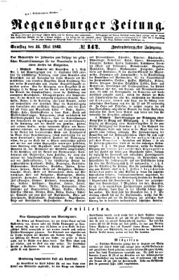 Regensburger Zeitung Samstag 24. Mai 1862