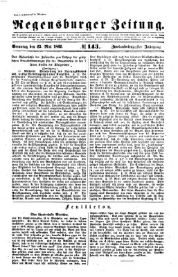 Regensburger Zeitung Sonntag 25. Mai 1862
