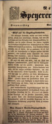 Neue Speyerer Zeitung Donnerstag 7. Februar 1839