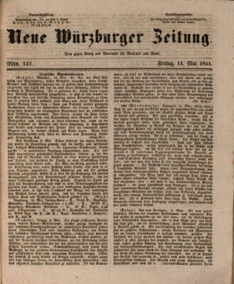 Neue Würzburger Zeitung Freitag 14. Mai 1841