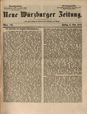Neue Würzburger Zeitung Freitag 6. Mai 1842