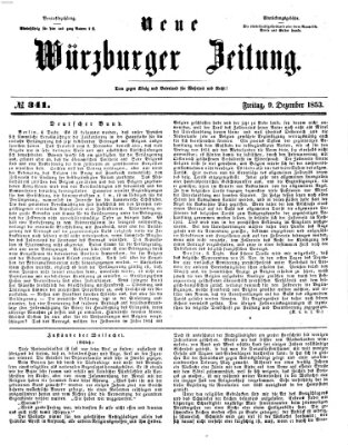 Neue Würzburger Zeitung Freitag 9. Dezember 1853
