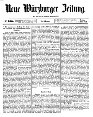 Neue Würzburger Zeitung Dienstag 16. Mai 1854