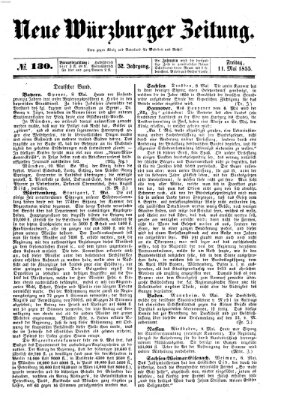 Neue Würzburger Zeitung Freitag 11. Mai 1855