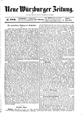 Neue Würzburger Zeitung Freitag 6. Juli 1855