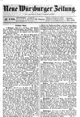 Neue Würzburger Zeitung Sonntag 1. Mai 1859