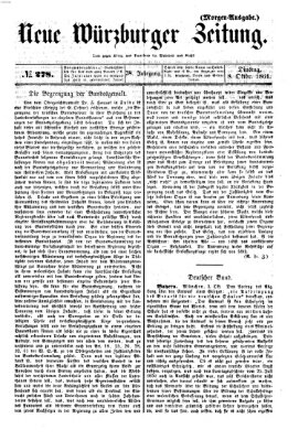 Neue Würzburger Zeitung Dienstag 8. Oktober 1861