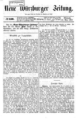 Neue Würzburger Zeitung Mittwoch 21. Mai 1862