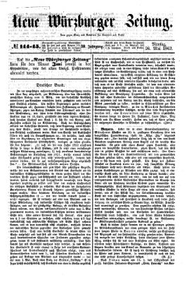 Neue Würzburger Zeitung Montag 26. Mai 1862