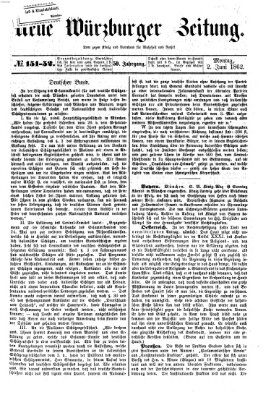 Neue Würzburger Zeitung Montag 2. Juni 1862