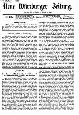 Neue Würzburger Zeitung Freitag 5. Februar 1864