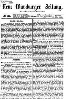 Neue Würzburger Zeitung Mittwoch 11. Mai 1864