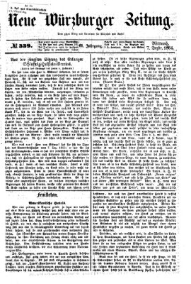 Neue Würzburger Zeitung Mittwoch 7. Dezember 1864