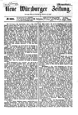 Neue Würzburger Zeitung Freitag 7. Dezember 1866
