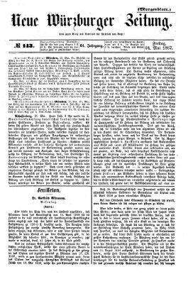 Neue Würzburger Zeitung Freitag 24. Mai 1867